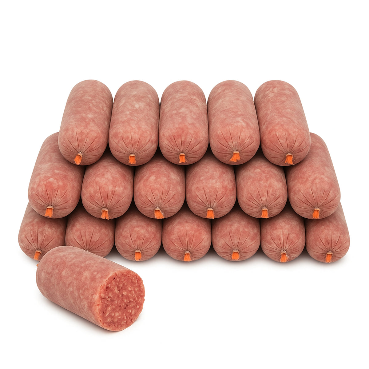 BARF Raw Dog Food Chicken Mince Frozen 20 x 500g Rolls (10kg)