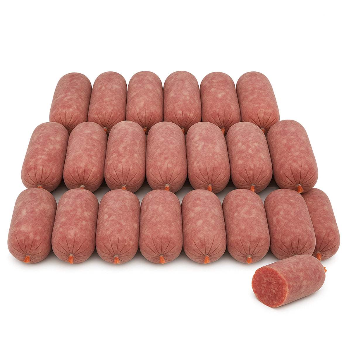 BARF Raw Dog Food Chicken Mince Frozen 28 x 500g Rolls (14kg)