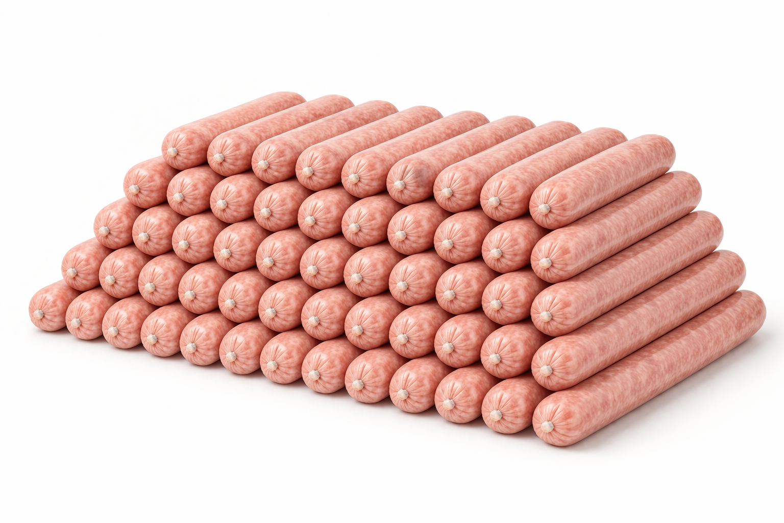 Frozen Raw Cat Food Chicken Mince 48x250g Rolls 12kg