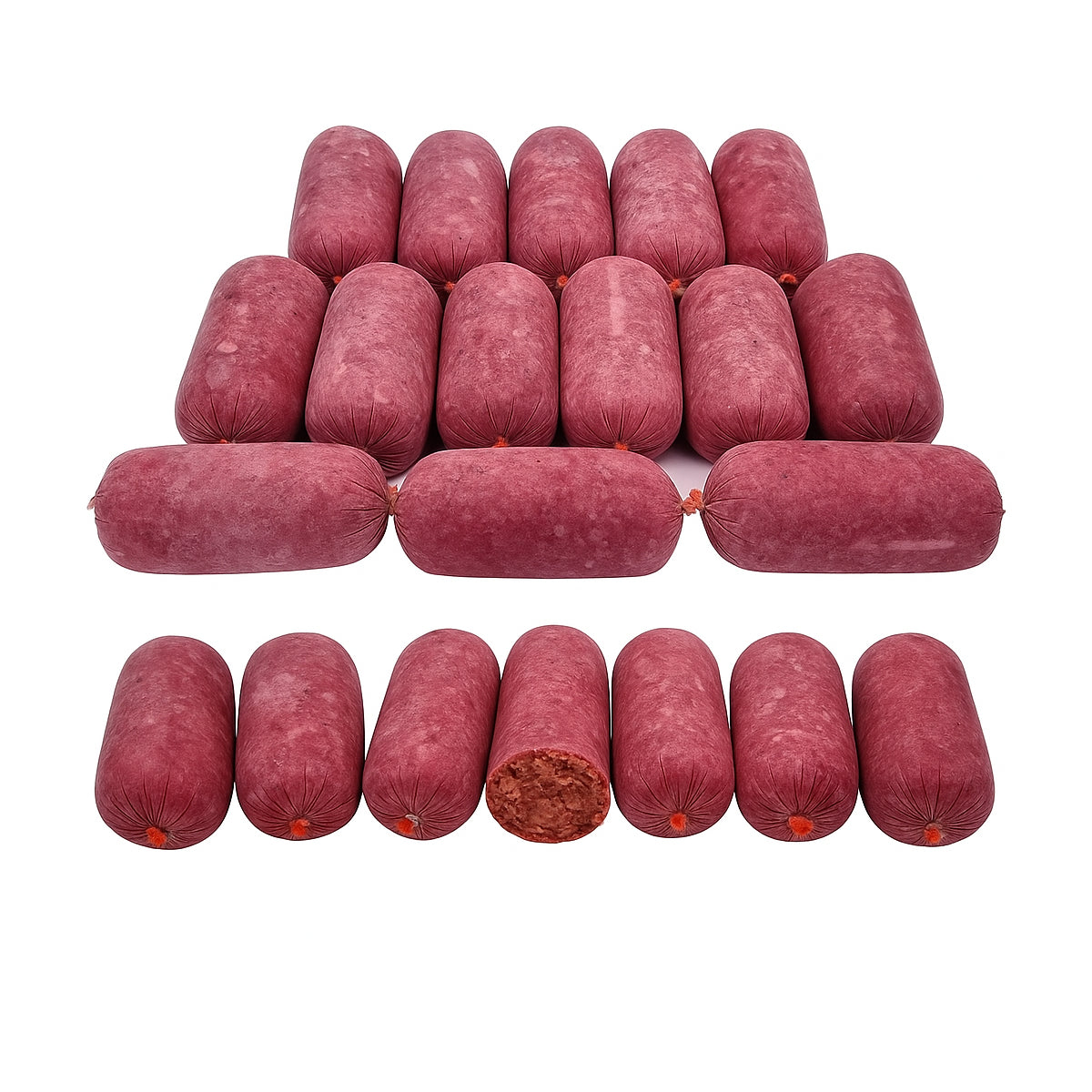 BARF Raw Dog Food Duck Mince Frozen 20 x 500g Rolls/Bags (10kg)