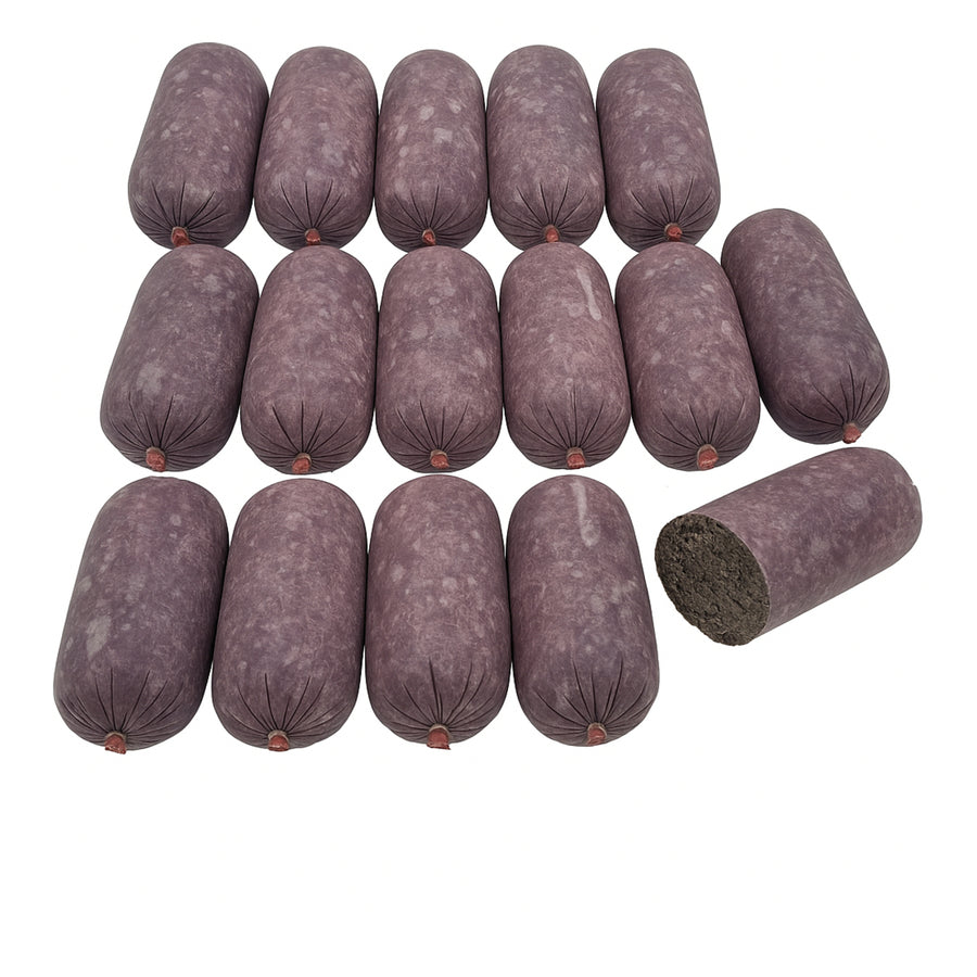 BARF Raw Dog Food Green Tripe Frozen 20 x 500g Rolls (10kg)