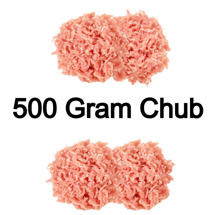 raw dog food turkey 500 grams