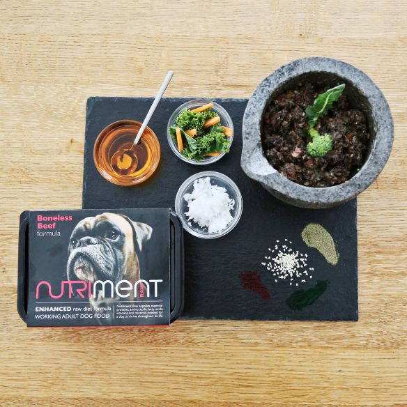 Nutriment Adult Working Dog Boneless Beef Formula 4 x 500g (2kg)