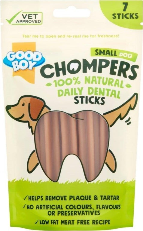 Chompers Small Dental Sticks Pack 7