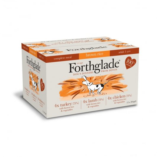 Forthglade Complete Meal Adult Multicase Wet dog Food 12 x 395g