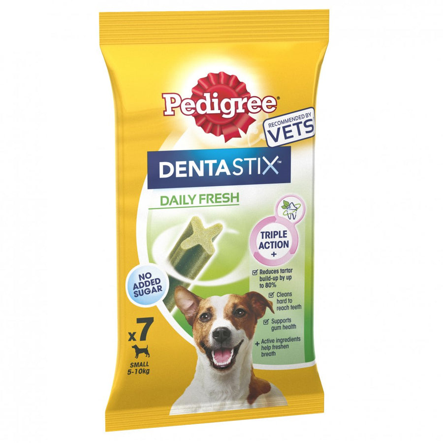 Pedigree Dentastix Fresh Daily Dental Chews Small Dog 7 Sticks