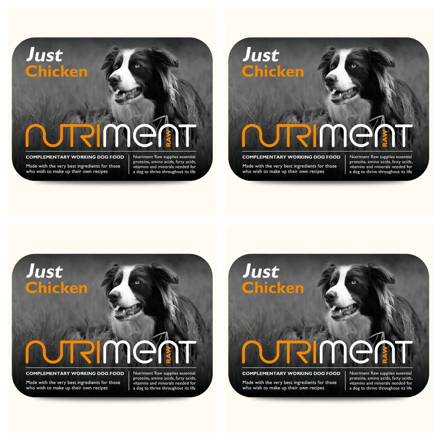 Nutriment Adult Working Dog Just Chicken 4 x 500g (2kg)