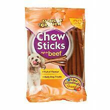 Munch & Crunch Chew Sticks High In Beef 20 Pack